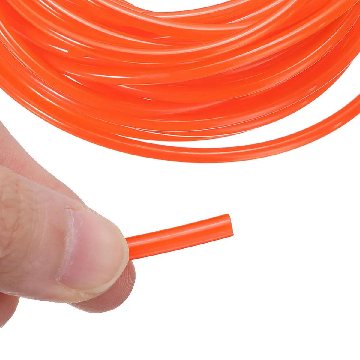 uxcell Orange Polyurethane Round Belt 4mm Dia, 10m (33ft) | Drive Transmission Smooth Surface - view 4