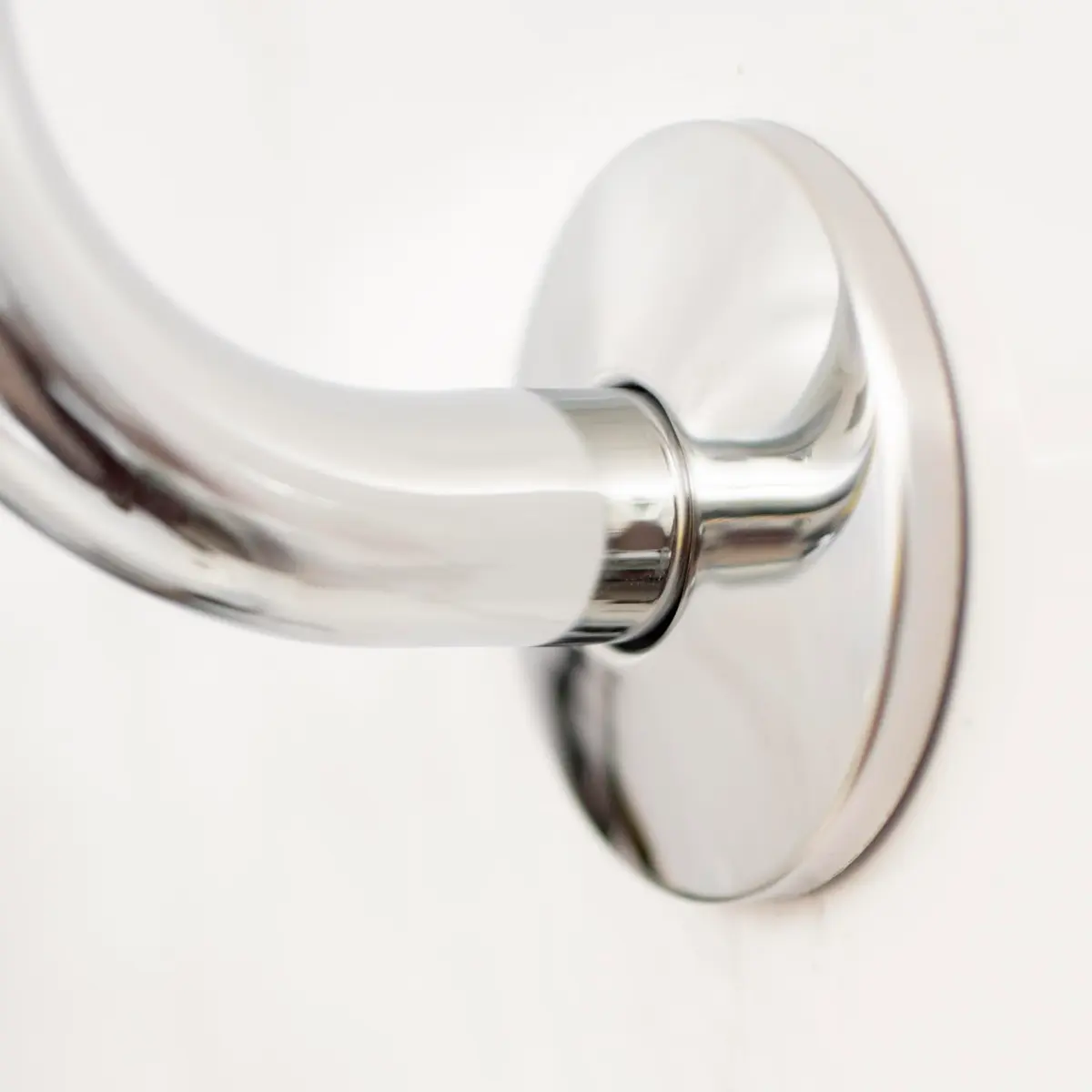 JS Jackson Supplies 10.5 Inch S-Shaped Shower Arm Extension with Flange | Chrome Finish - view 3