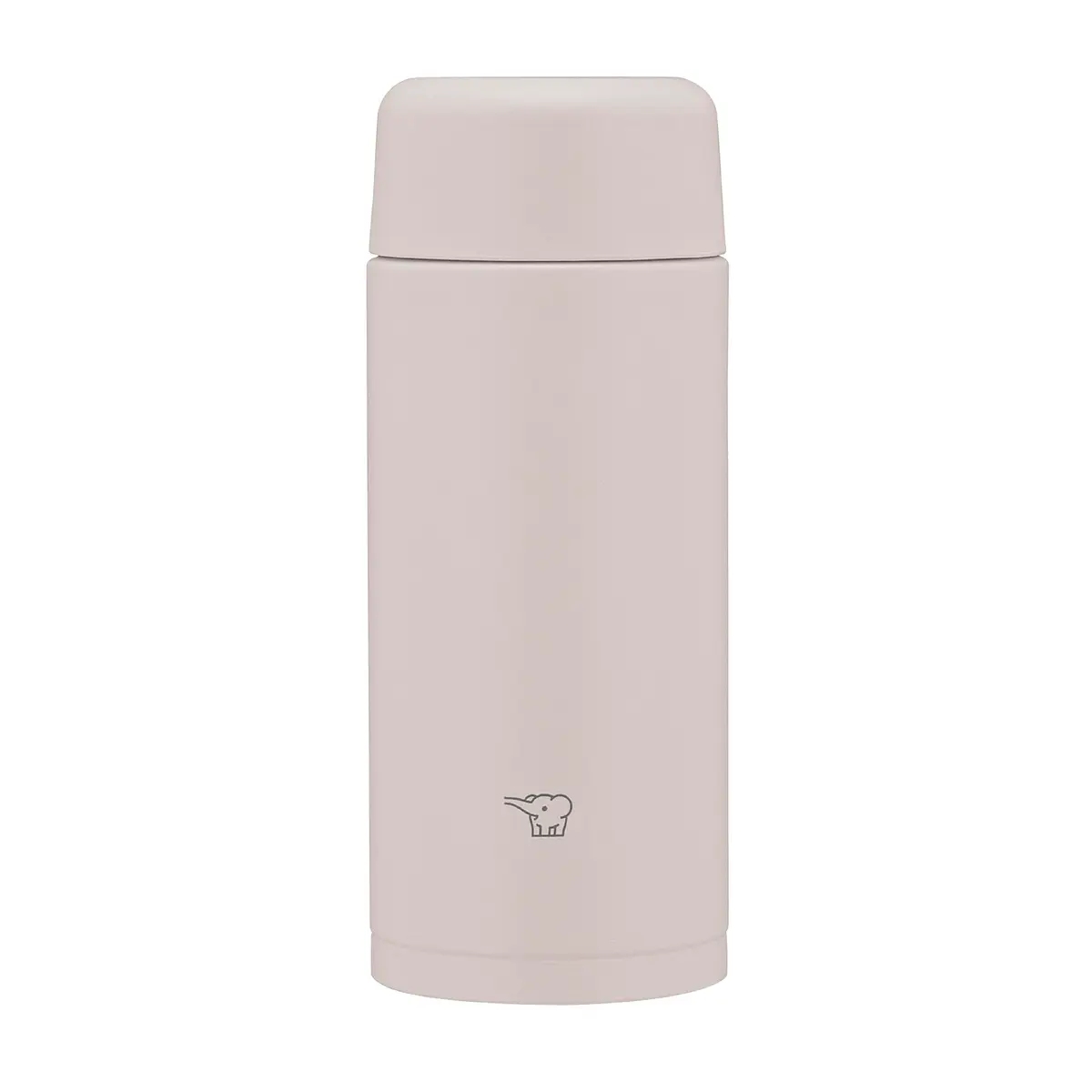 Zojirushi Stainless Steel Mug Water Bottle 250ml | Sheer Gray, Screw Type, Dishwasher Safe - main product image
