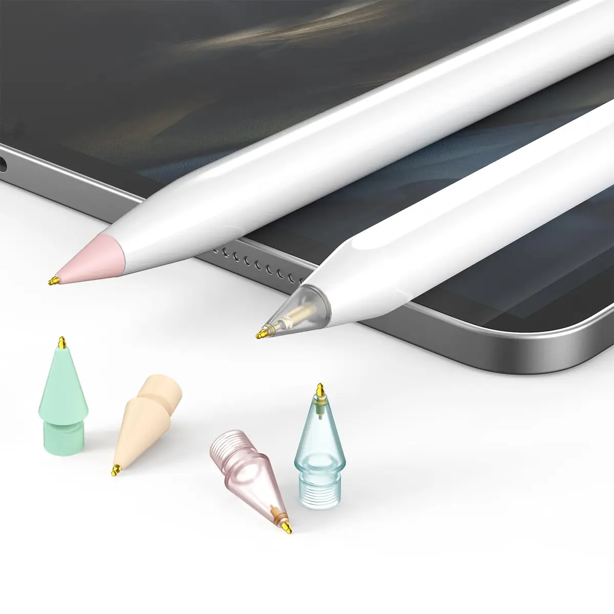 FAFALITHIC Gourd-Shaped Fine Point Replacement Tips for Apple Pencil 6-Pack | Sensitive & Smooth Writing - view 3