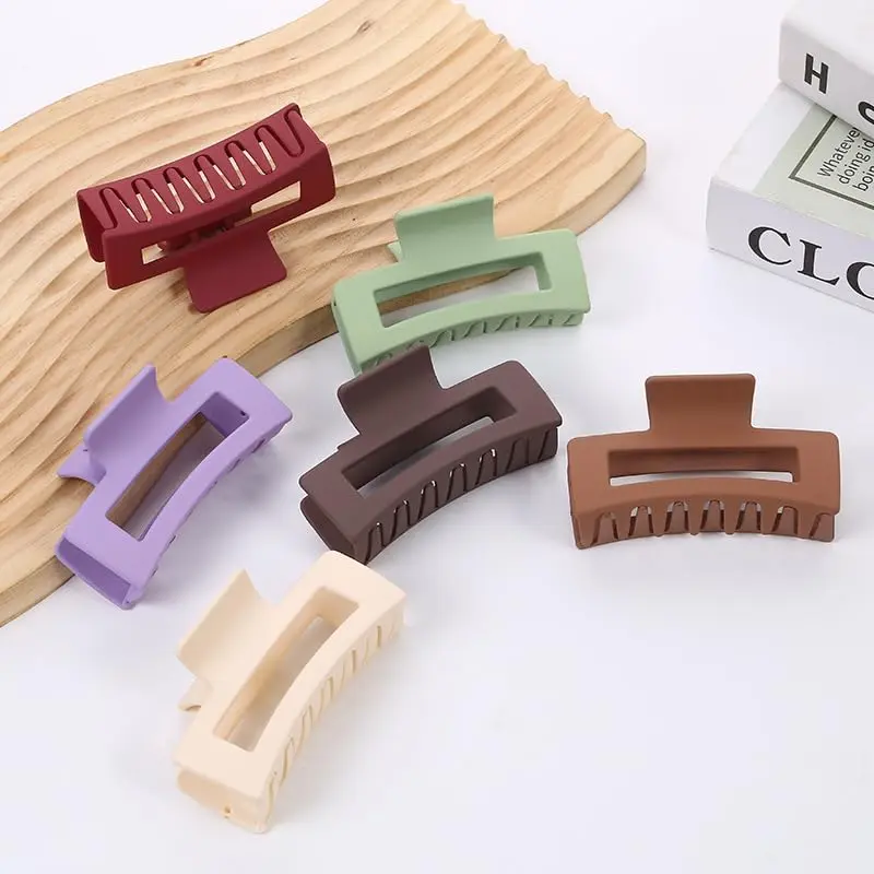 Akshetri® Big Claw Clips for Thick Hair, Pack of 5 | Non-Slip Matte Finish Hair Jaw Clips - view 2