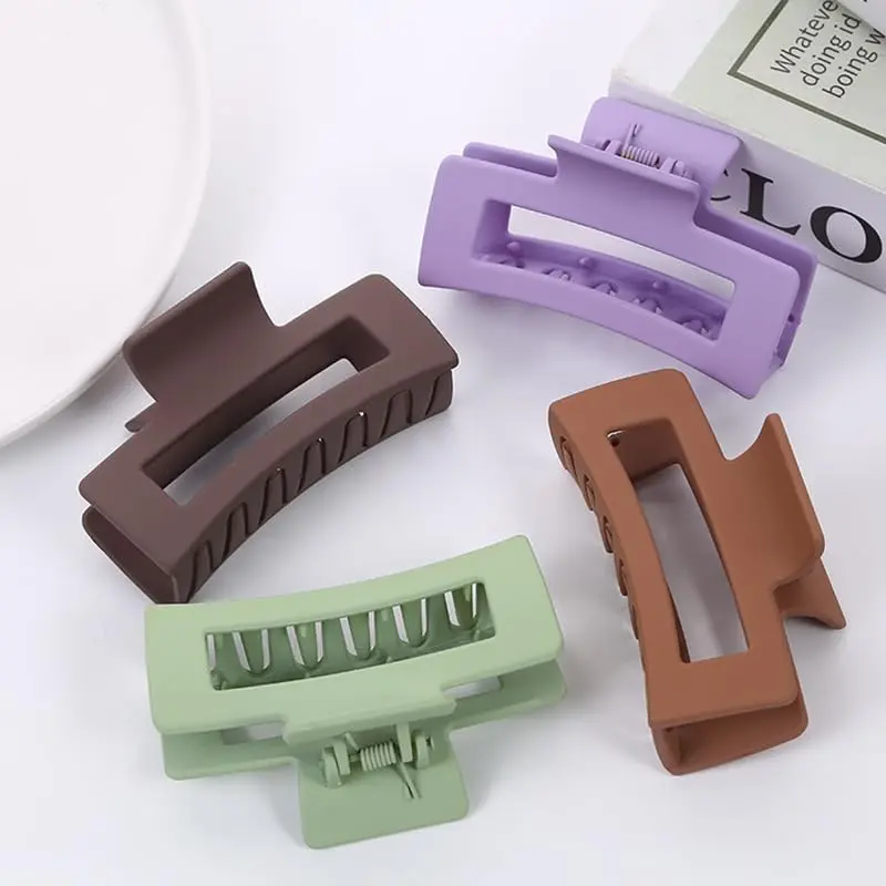 Akshetri® Big Claw Clips for Thick Hair, Pack of 5 | Non-Slip Matte Finish Hair Jaw Clips - view 4