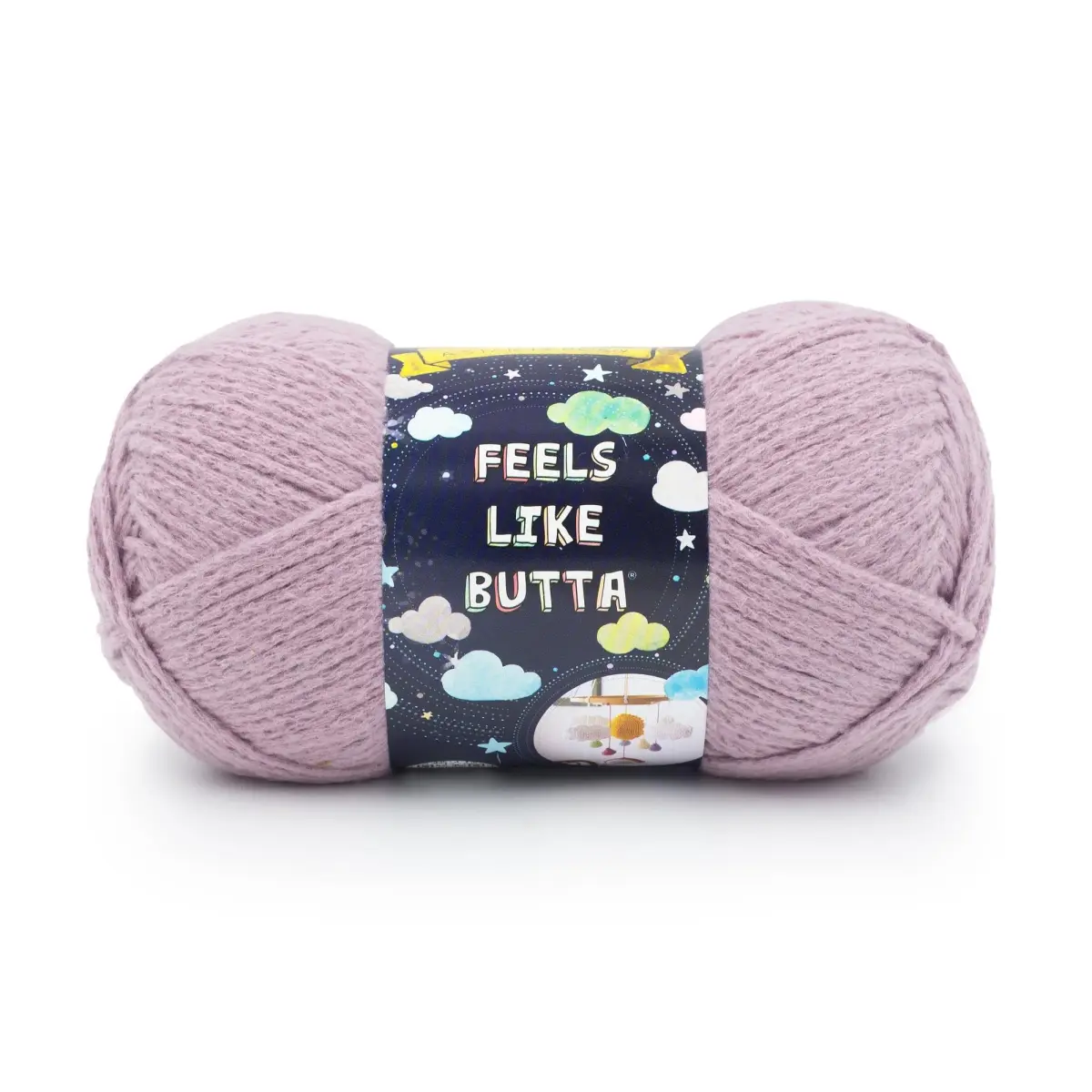 Lion Brand Yarn Feel Like Butta Yarn Quail 100g (3.5 oz) | OEKO-TEX Certified Polyester for Plush Baby Blankets & Amigurumi - main product image