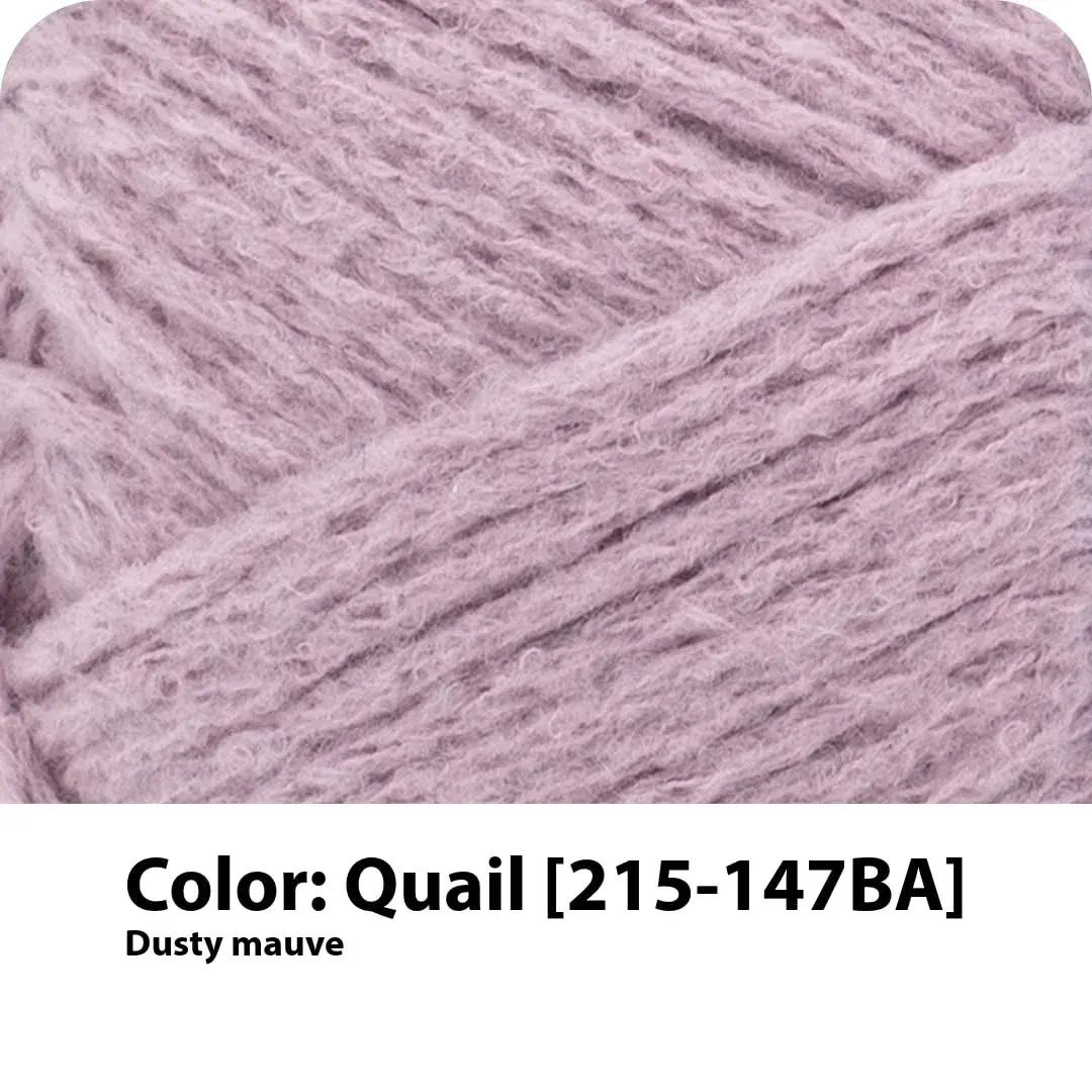 Lion Brand Yarn Feel Like Butta Yarn Quail 100g (3.5 oz) | OEKO-TEX Certified Polyester for Plush Baby Blankets & Amigurumi - view 2