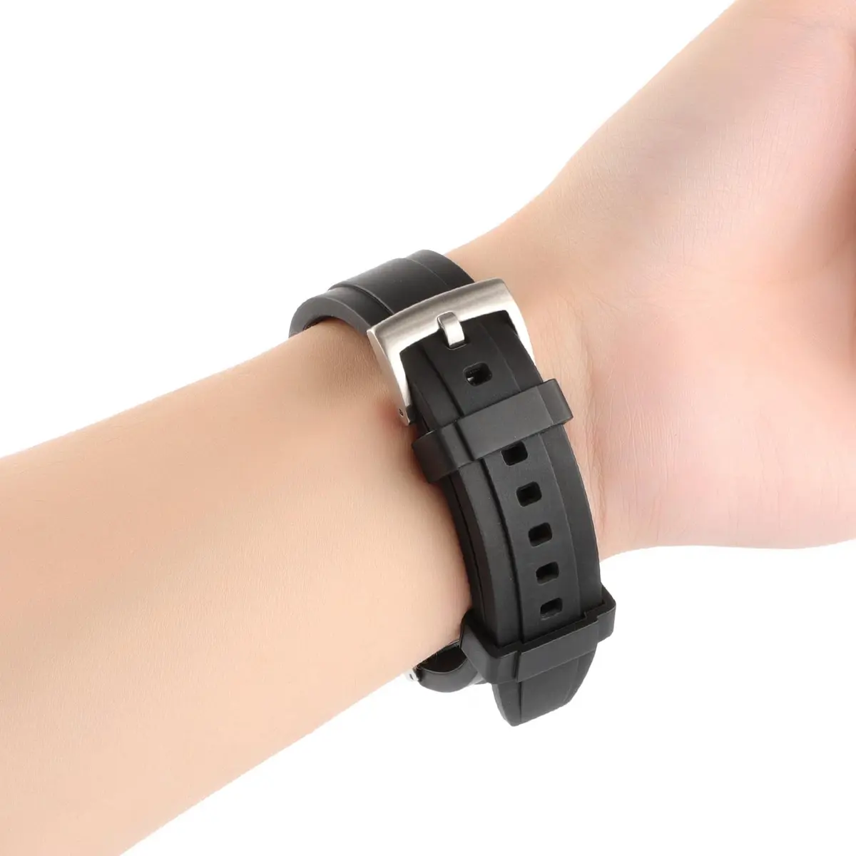 Shangshi Rubber Replacement Watch Band for Casio GMW-B5000 GM-B2100 | Comfortable, Durable & Compatible with 165-215mm Wrists - view 2