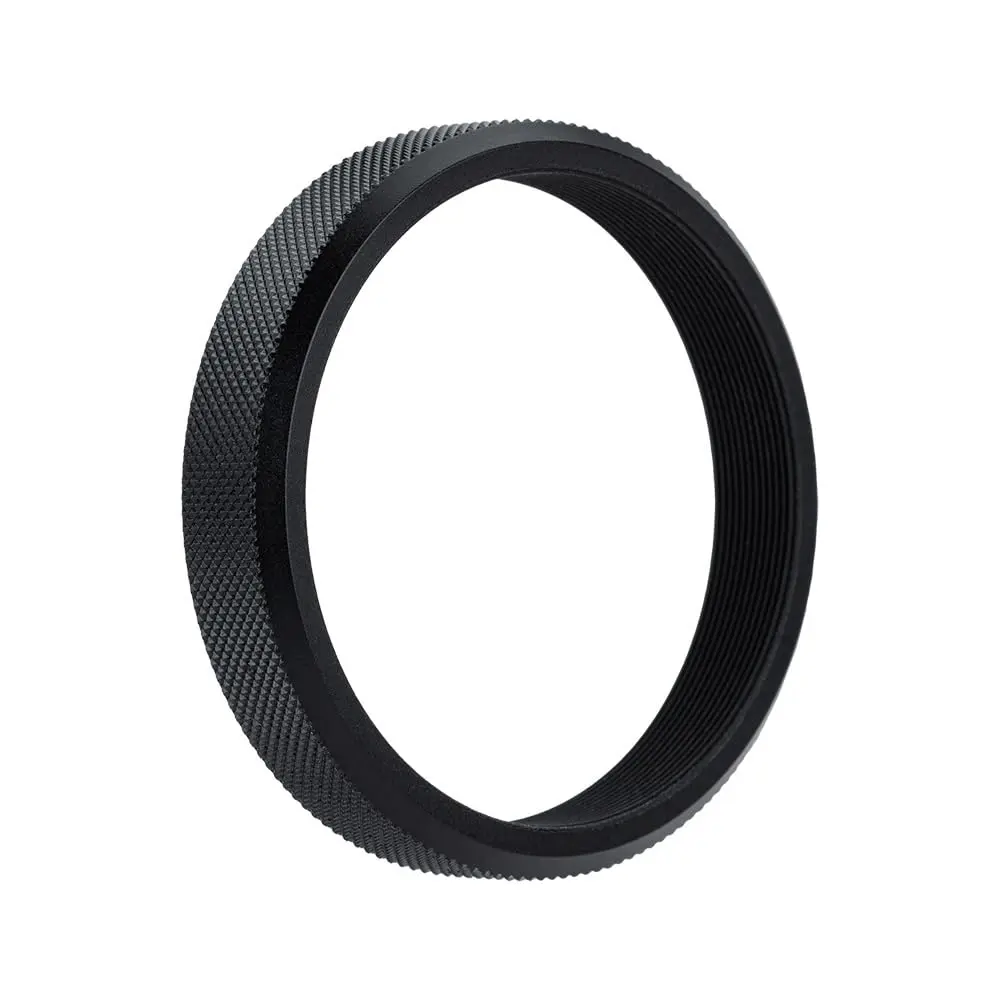 JJC Metal Lens Filter Adapter Ring for Fuji X100VI X100V X100F X100T X100S X100 X70 Cameras | Attaches 49mm Filters & Fuji FLCP-49 Lens Cap - main product image