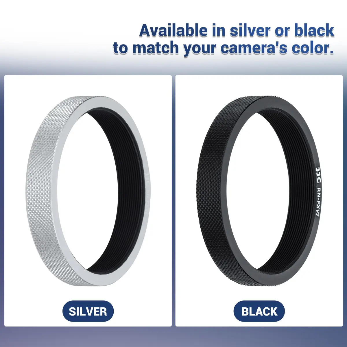 JJC Metal Lens Filter Adapter Ring for Fuji X100VI X100V X100F X100T X100S X100 X70 Cameras | Attaches 49mm Filters & Fuji FLCP-49 Lens Cap - view 6
