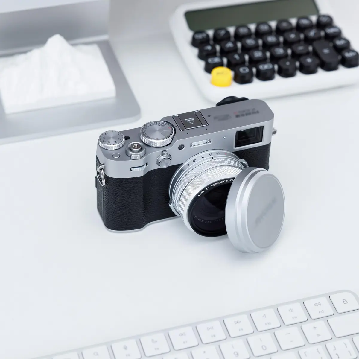 JJC Metal Lens Filter Adapter Ring for Fuji X100VI X100V X100F X100T X100S X100 X70 Cameras | Attaches 49mm Filters & Fuji FLCP-49 Lens Cap - view 7