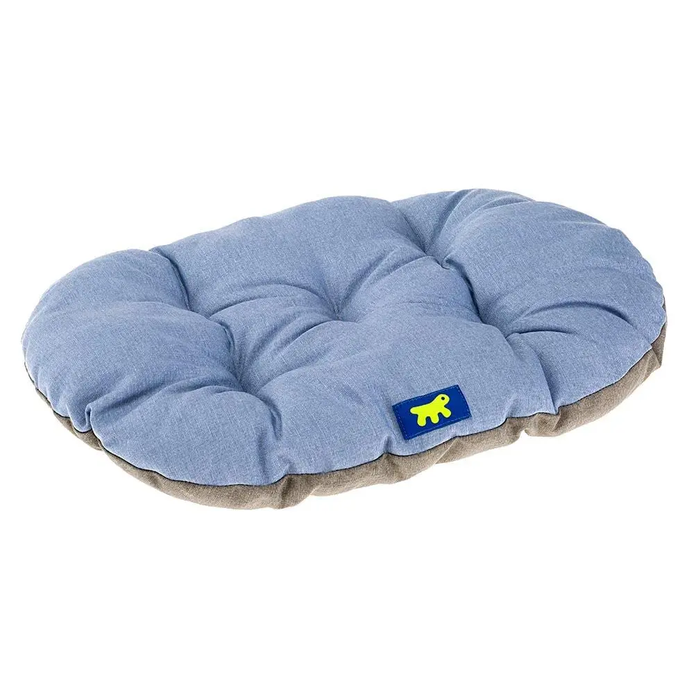 Ferplast Pet Bed Mat 78x50cm | Washable Cotton Cushion for Medium Dogs & Cats - main product image