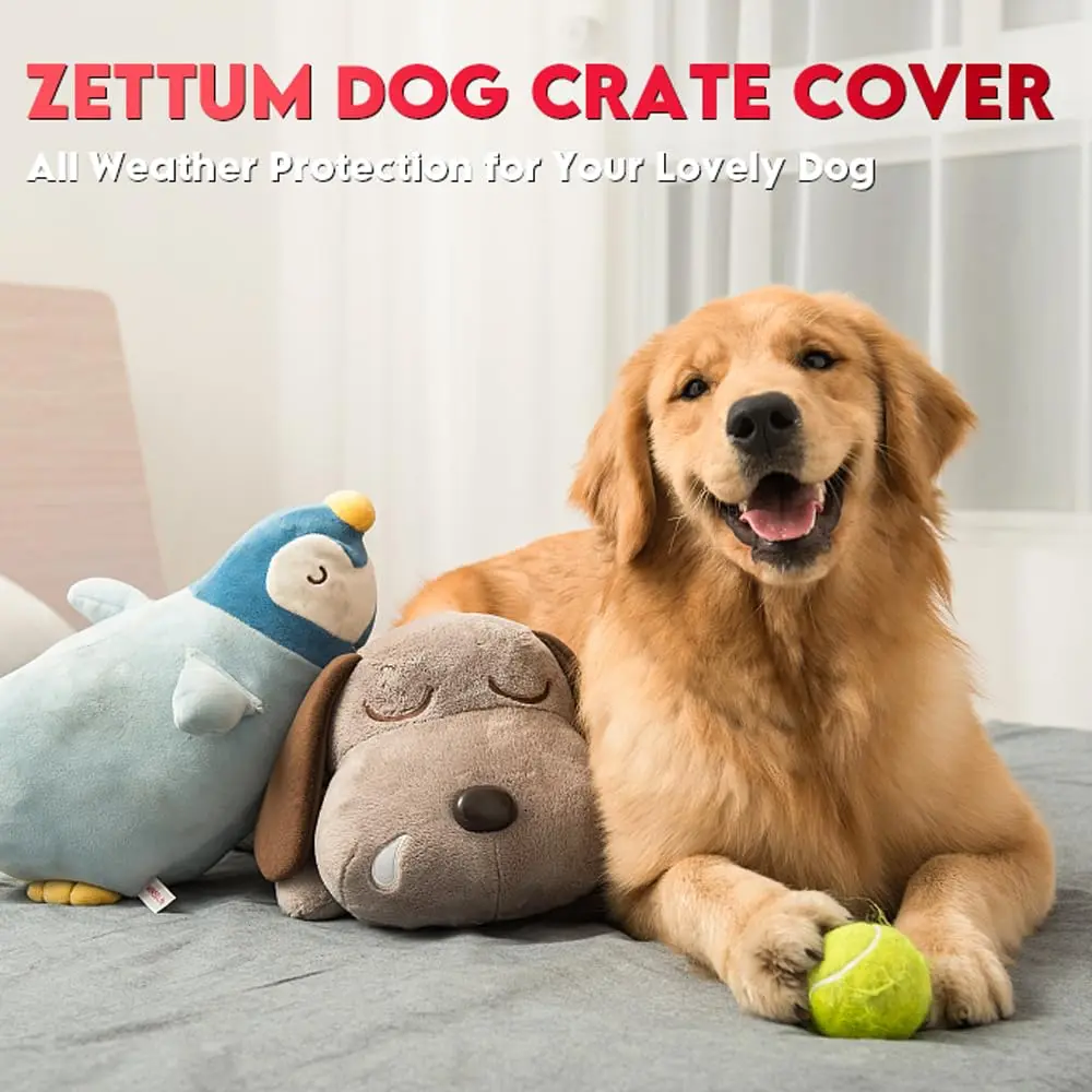 Zettum Dog Crate Cover 30 Inch | Waterproof Heavy Duty Kennel Cover for Small Dogs - view 7