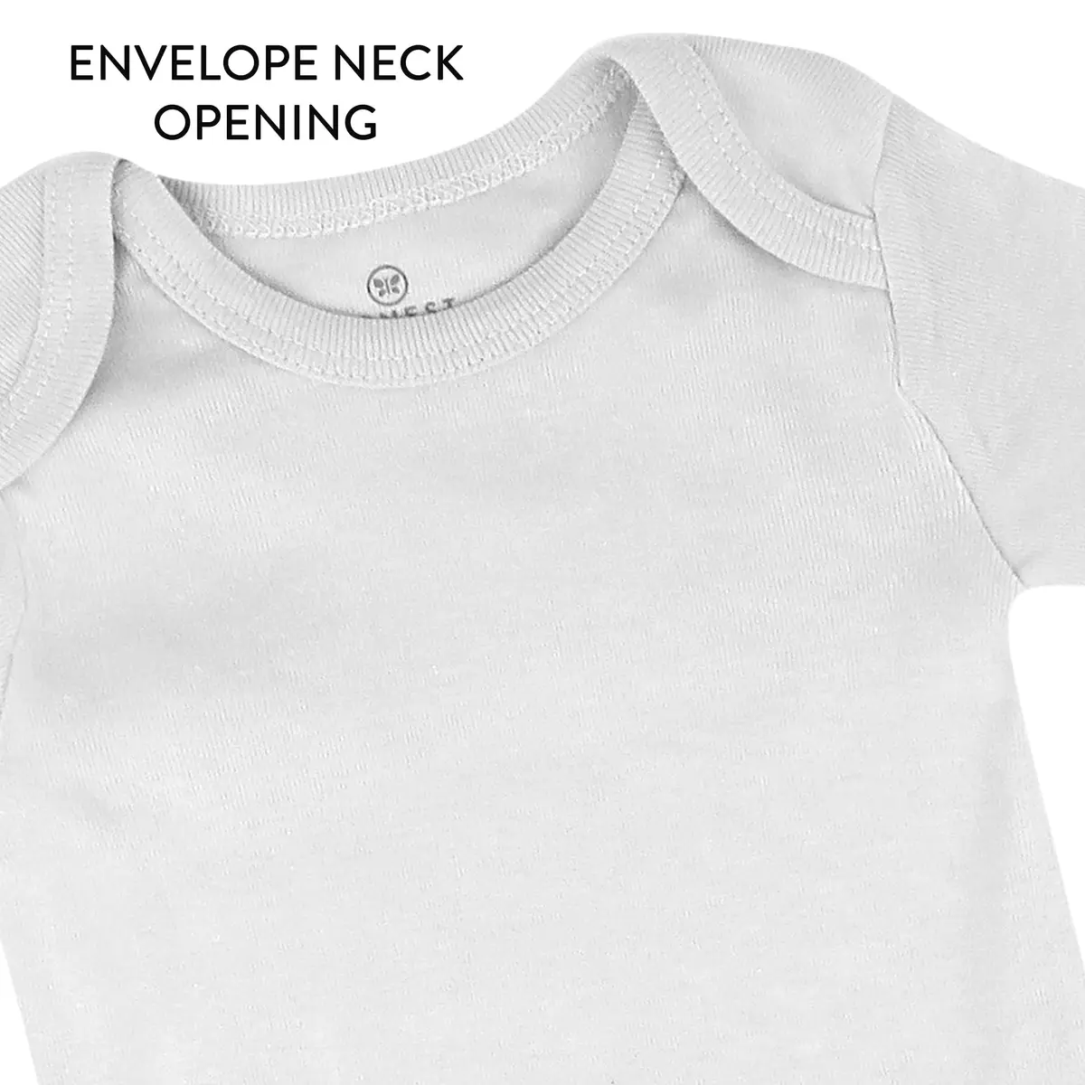 HonestBaby 5-Pack Organic Cotton Short Sleeve Bodysuits for Infant Baby Boys, Natural Ombre, 3-6 Months | Breathable & Gentle - view 5