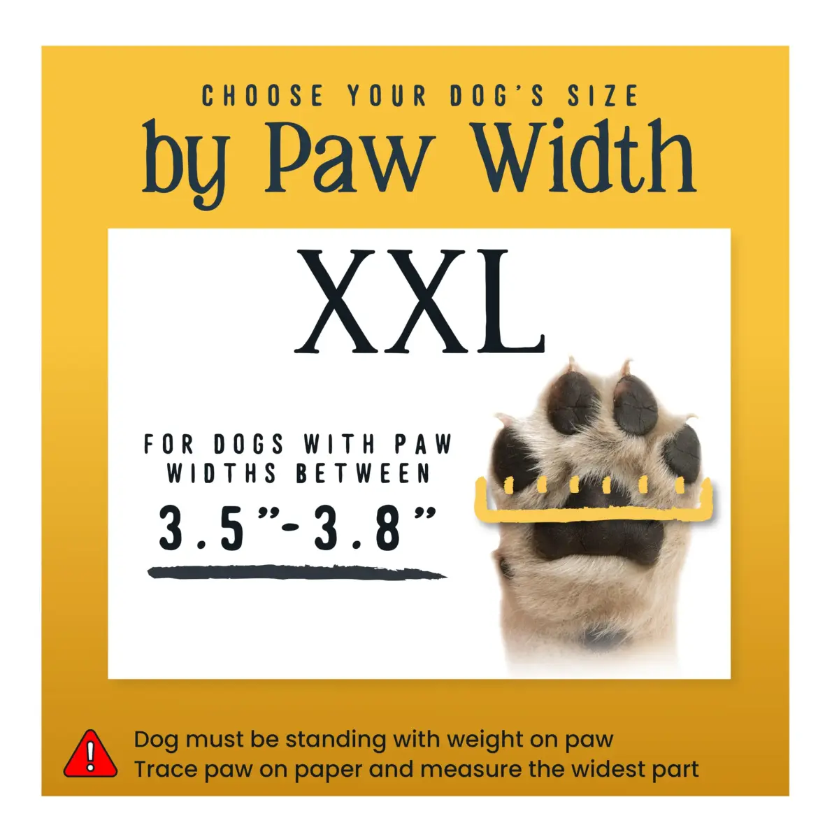 DOK TigerToes Non-Slip Dog Socks XXL (4-Pack) | Extra-Thick Grip for Hardwood Floors & Hot Pavement - view 5
