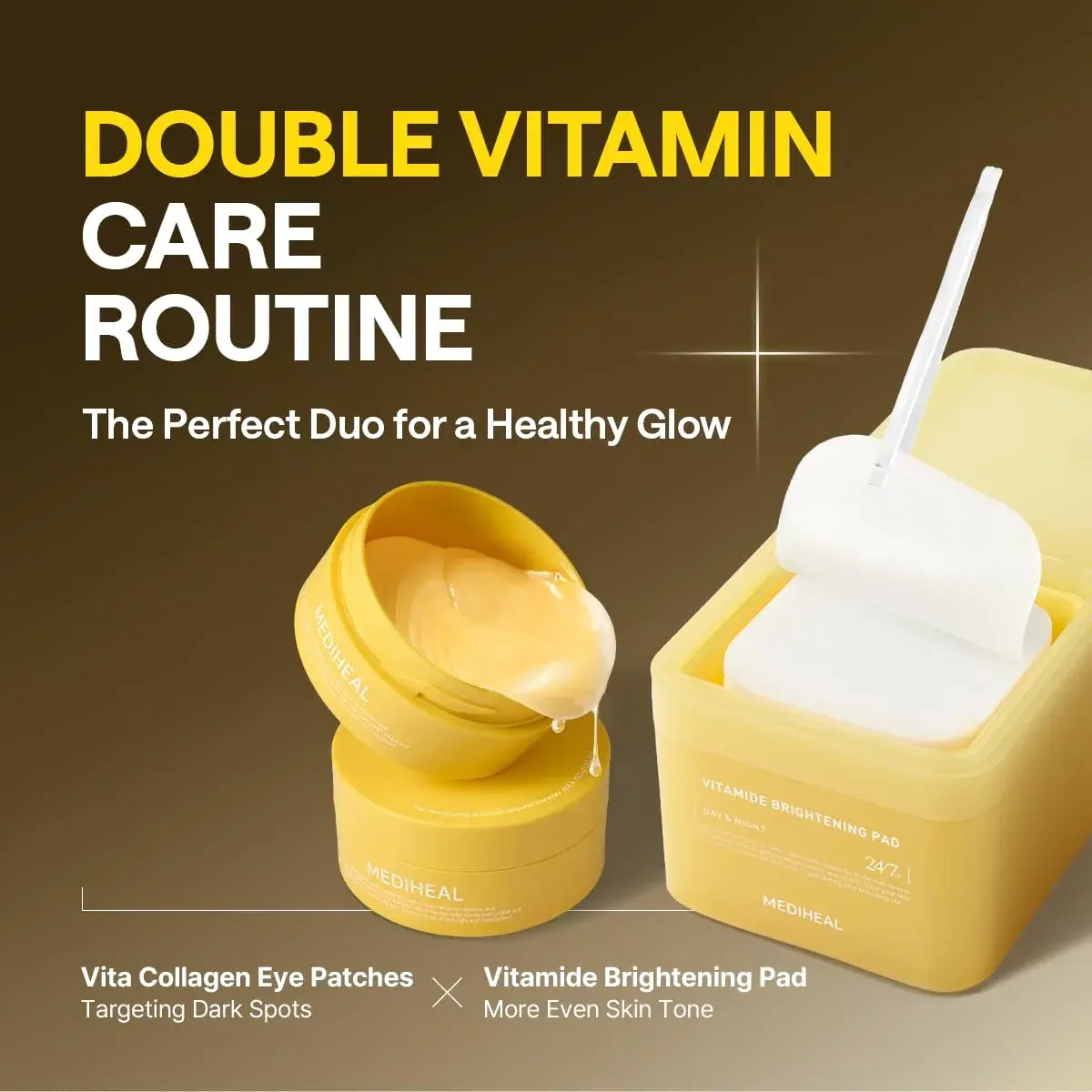 MEDIHEAL Vitamin & Collagen Under Eye Patches 60 Count | Targets Wrinkles, Dark Spots & Blemishes - view 7