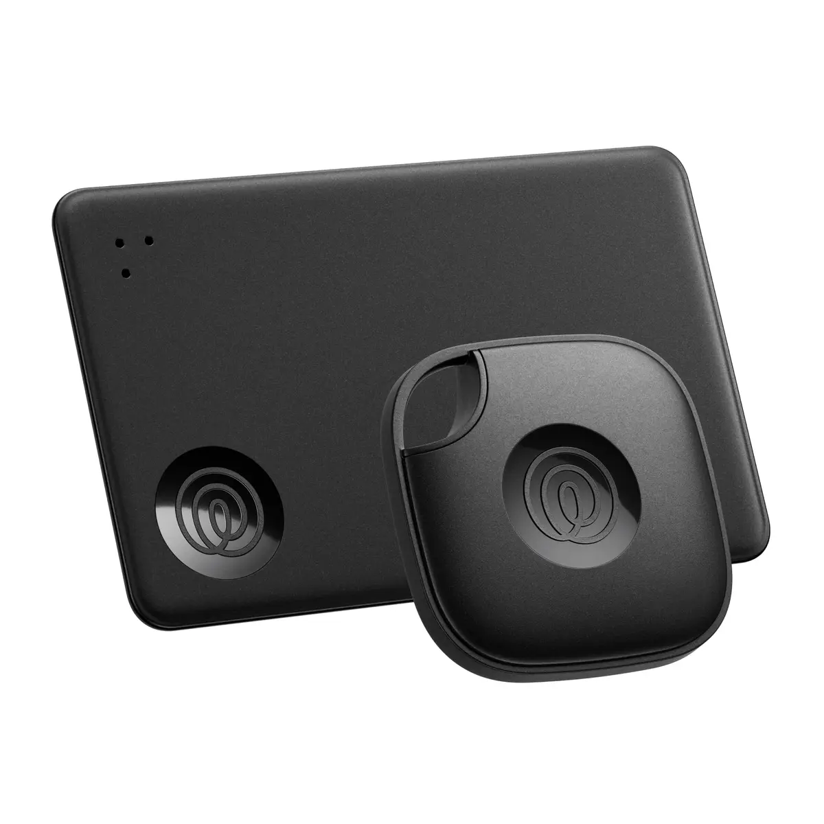 Life360 Tile Starter Pack - Bluetooth Trackers for Keys, Wallets & More | Phone Finder & SOS (2-Pack, Black Mate/Slim) - main product image