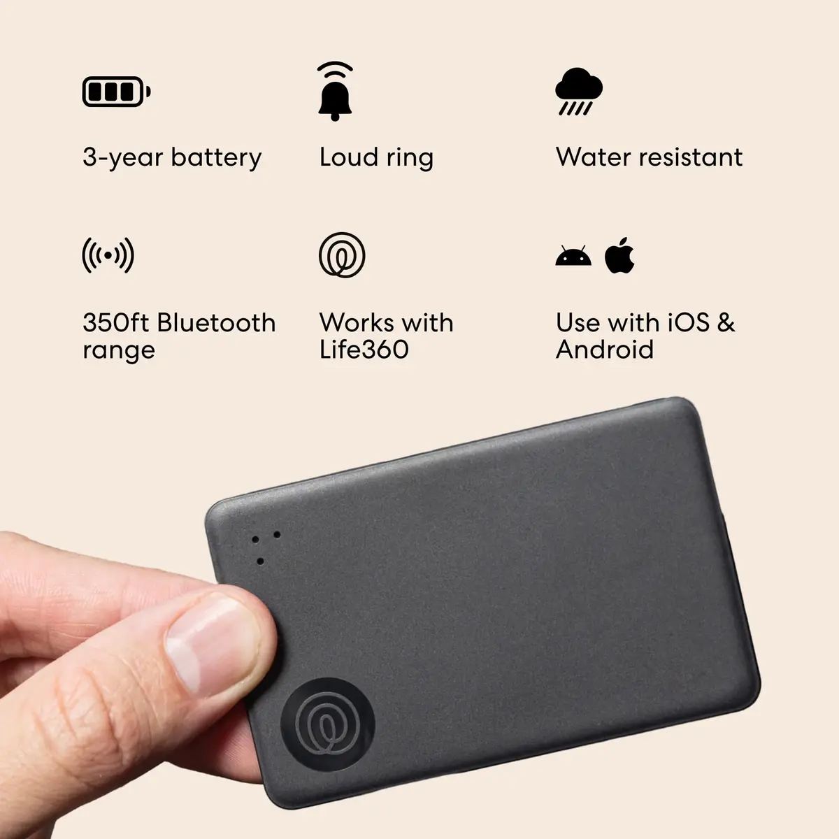 Life360 Tile Slim Wallet Finder & Bluetooth Tracker 2-Pack | Discreet Item Locator for Luggage & Passports - view 5
