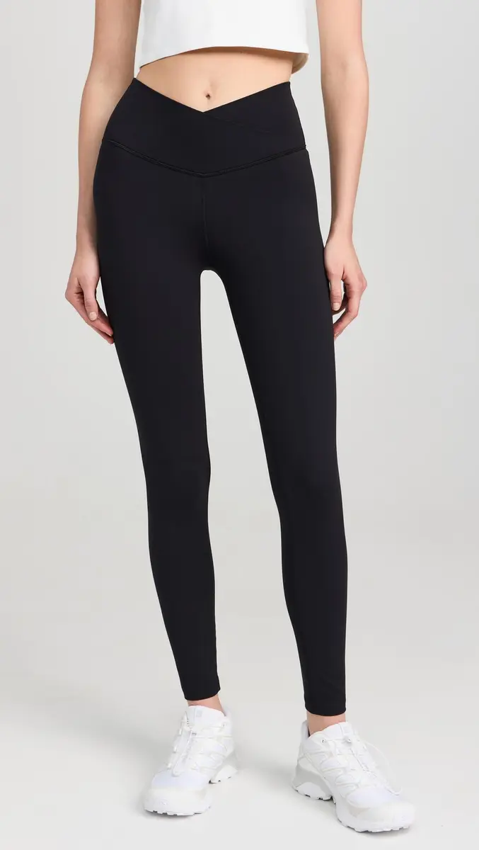 Splits59 Mia Rigor 7/8 Leggings | High-Rise Skinny Nylon Blend Black - view 2