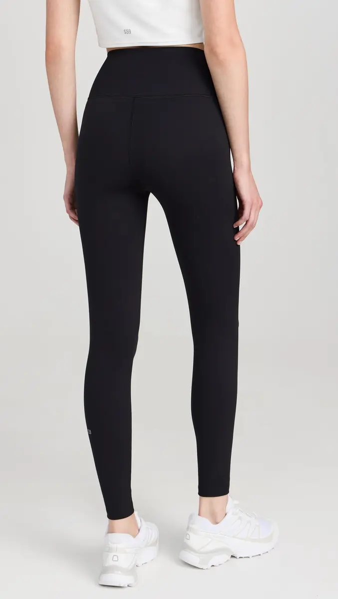 Splits59 Mia Rigor 7/8 Leggings | High-Rise Skinny Nylon Blend Black - view 3
