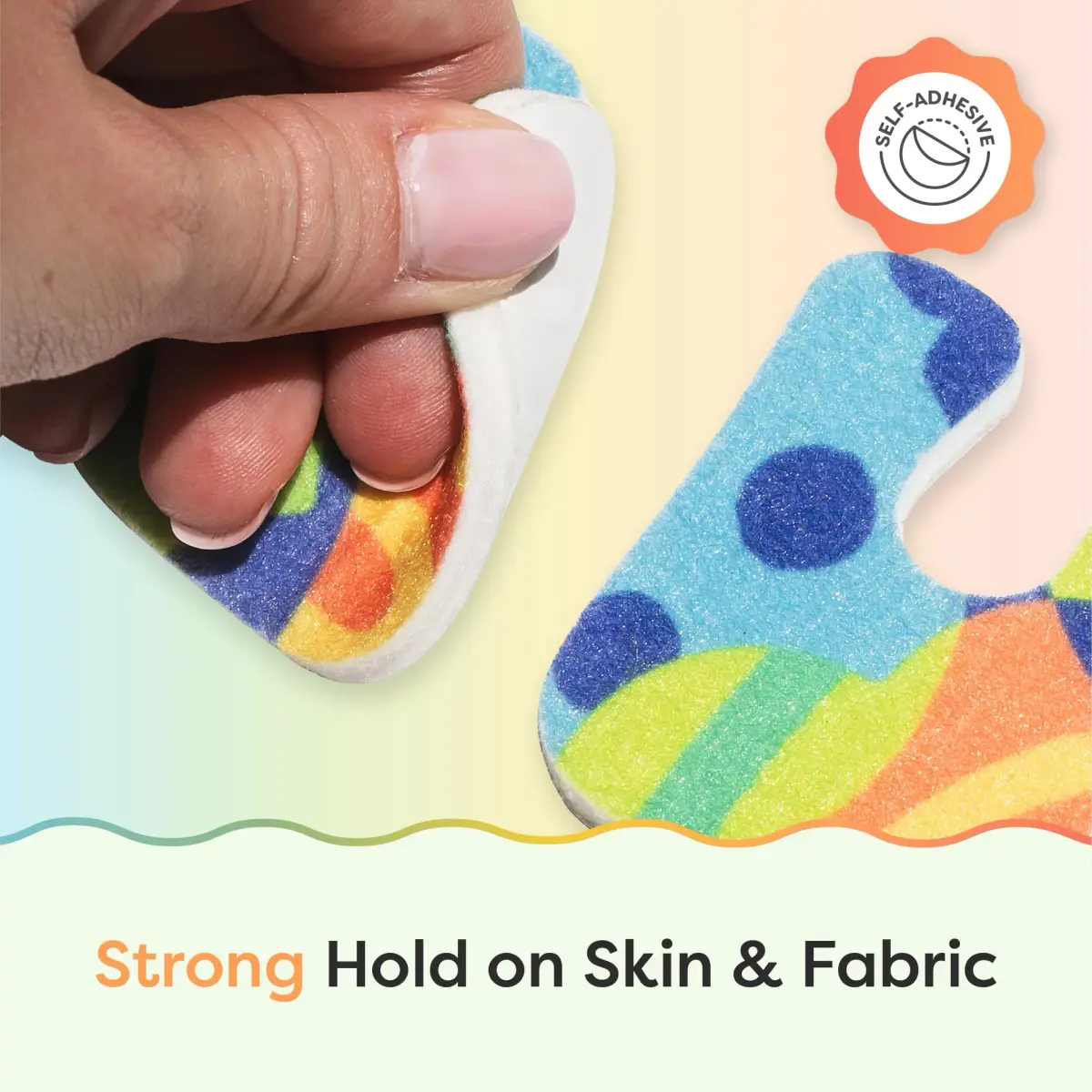 ZenToes U-Shaped Felt Callus Pads 18 Count | Protects Feet from Friction and Pressure - view 7