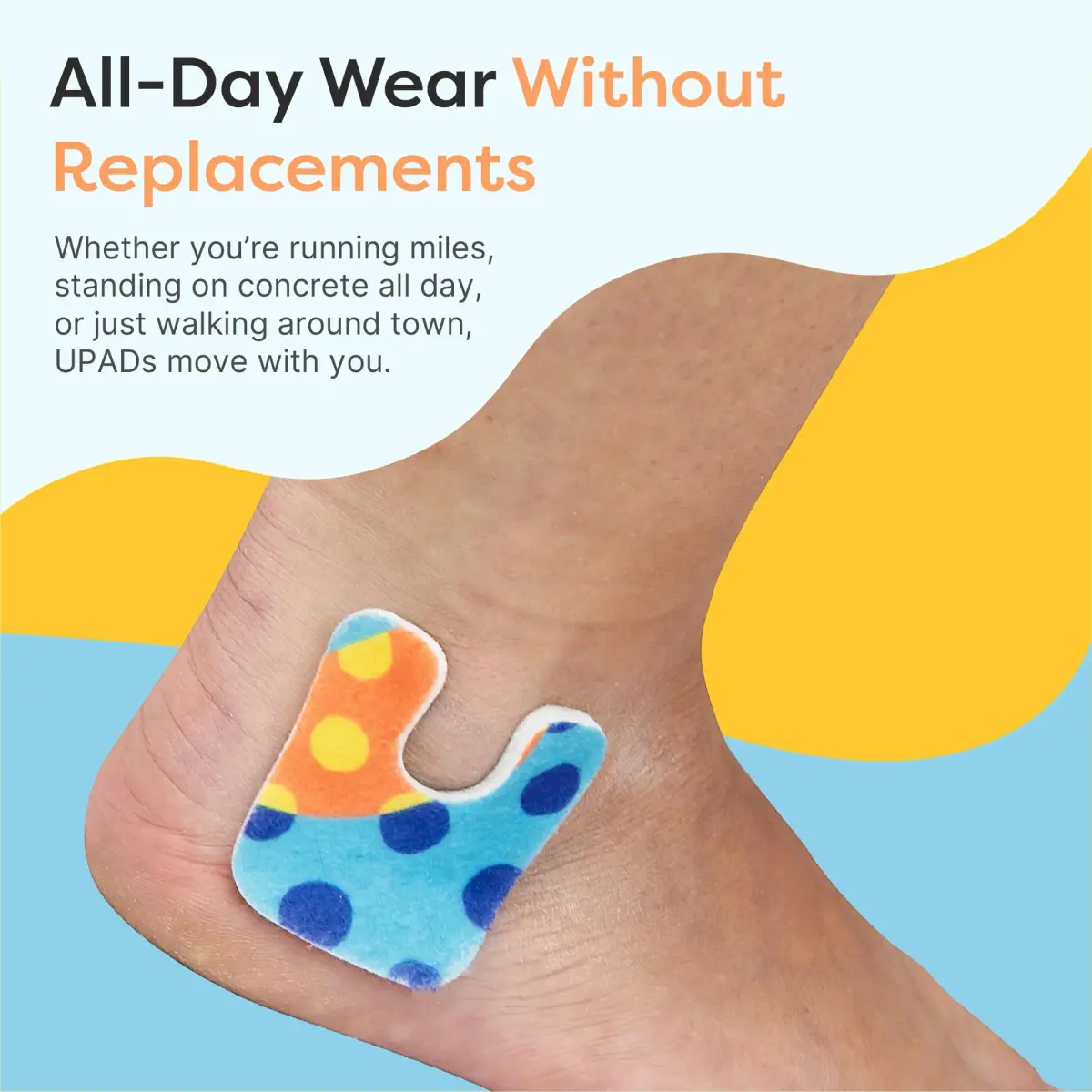 ZenToes U-Shaped Felt Callus Pads 18 Count | Protects Feet from Friction and Pressure - view 8
