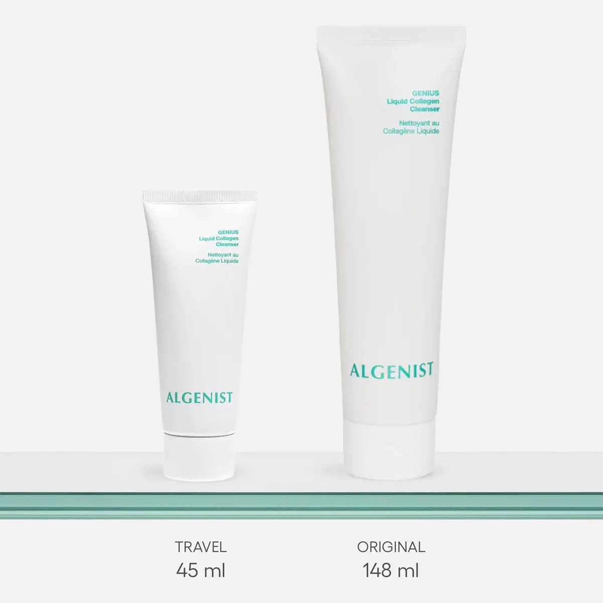 Algenist GENIUS Liquid Collagen Cleanser - Gel-to-Cream Foaming Cleanser for Removing Makeup, Dirt, Oil, Sunscreen & Environmental Aggressors for Soft, Nourished Skin (150ml) - view 5