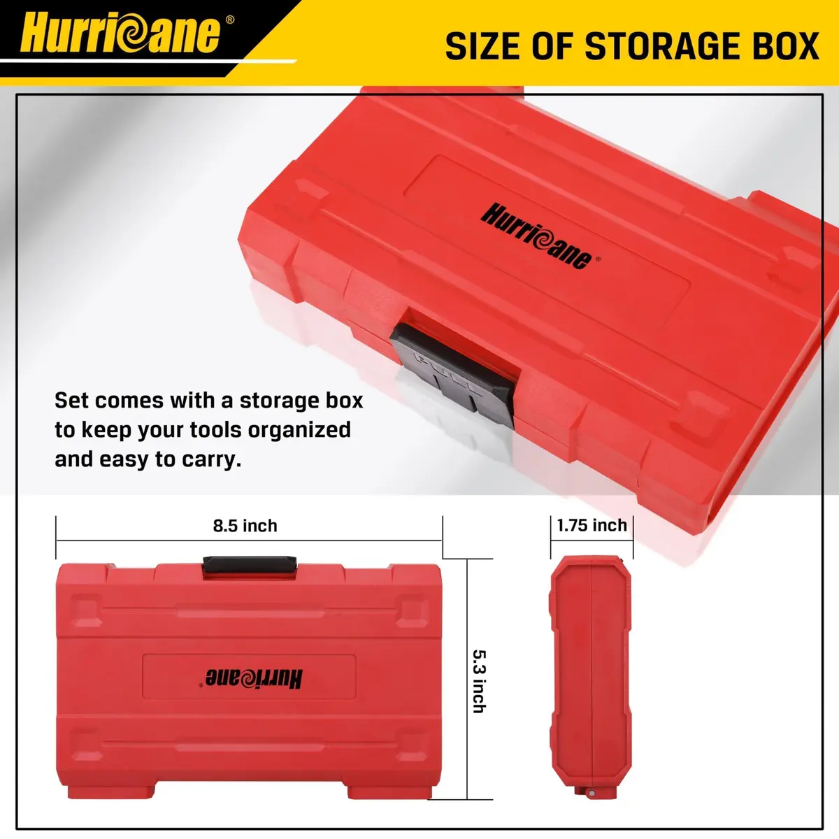 HURRICANE 13 Piece 1000V Insulated Electrician Screwdriver Set | Cr-V Magnetic Tips for Professional & Home Repair - view 7