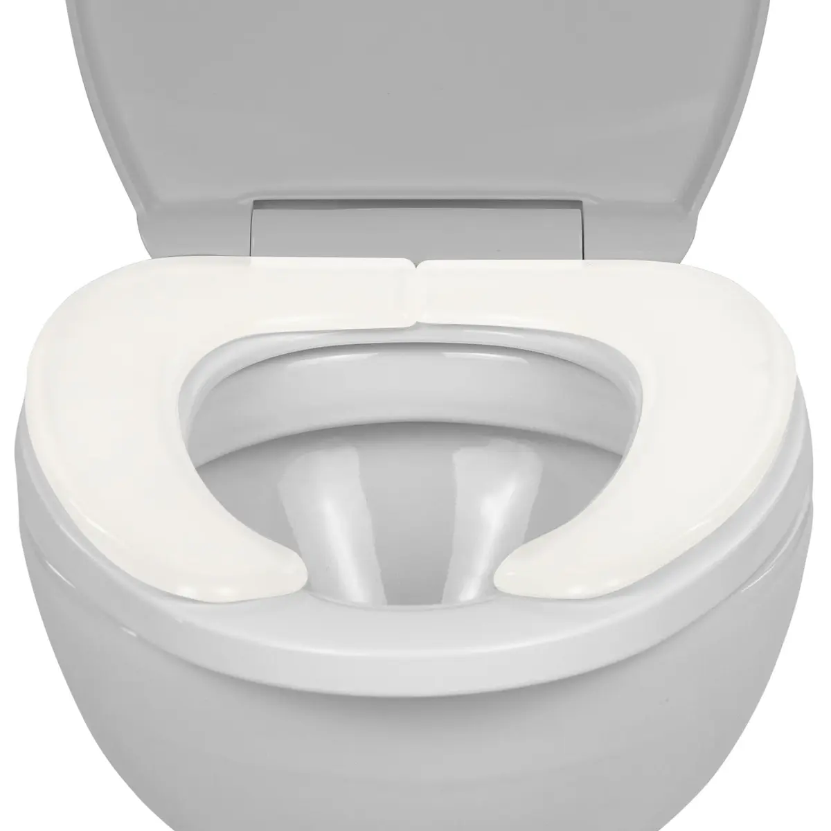 Vive Gel Toilet Seat Cushion Cover - Raised Padded Riser for Standard & Elongated Toilets | Pressure & Pain Relief - main product image