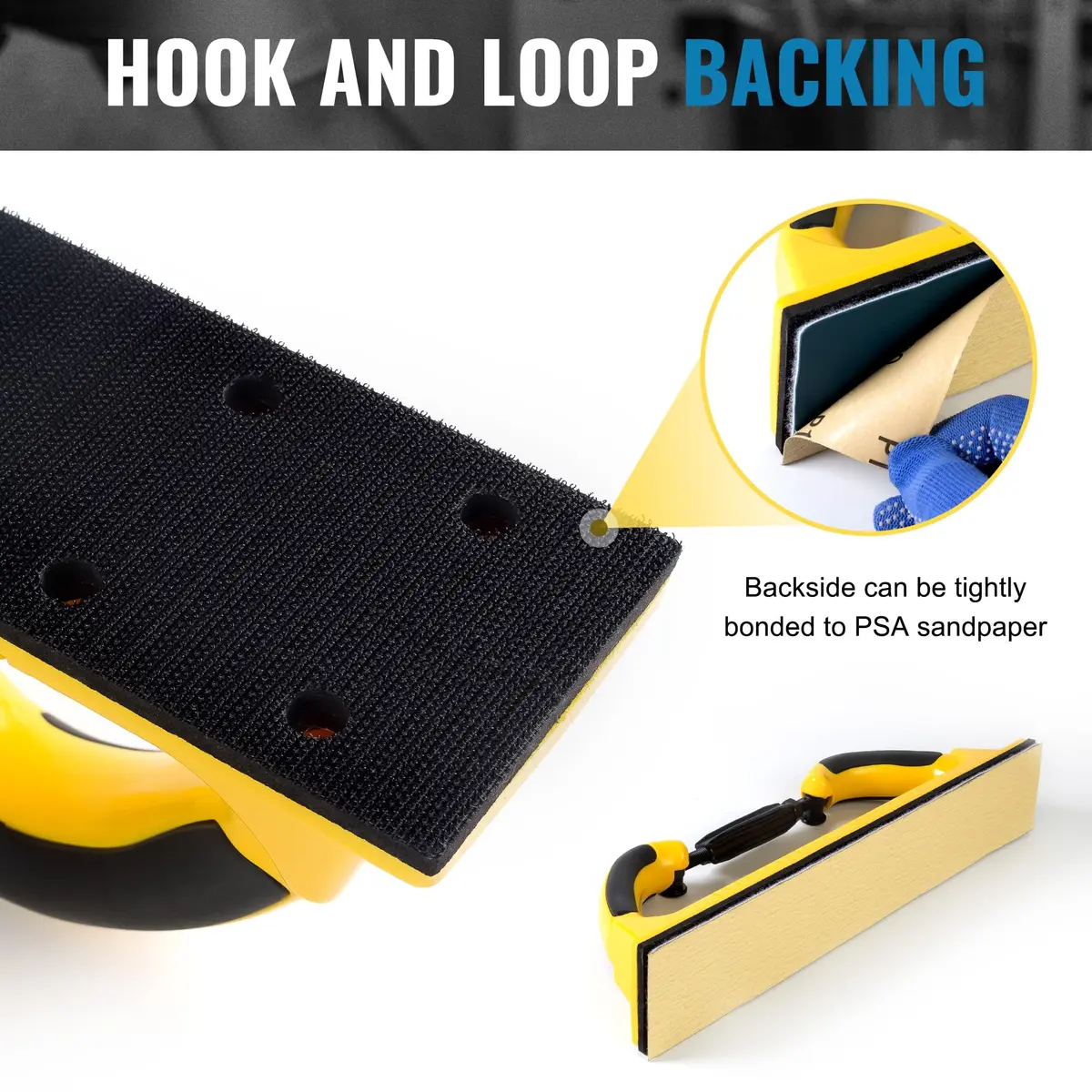 S SATC Adjustable Radius Longboard Sanding Block 44cm (17.3" L) | Flexible for Auto Body & Woodworking - view 4