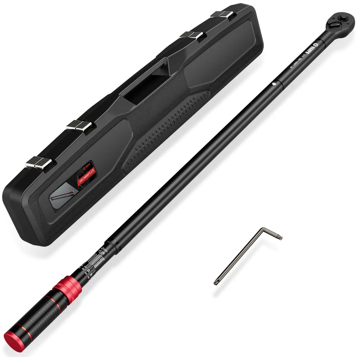 VANPO 3/4-Inch Drive Click Torque Wrench 200-1000 ft‑lb Heavy Duty | Precision Industrial Tool - main product image