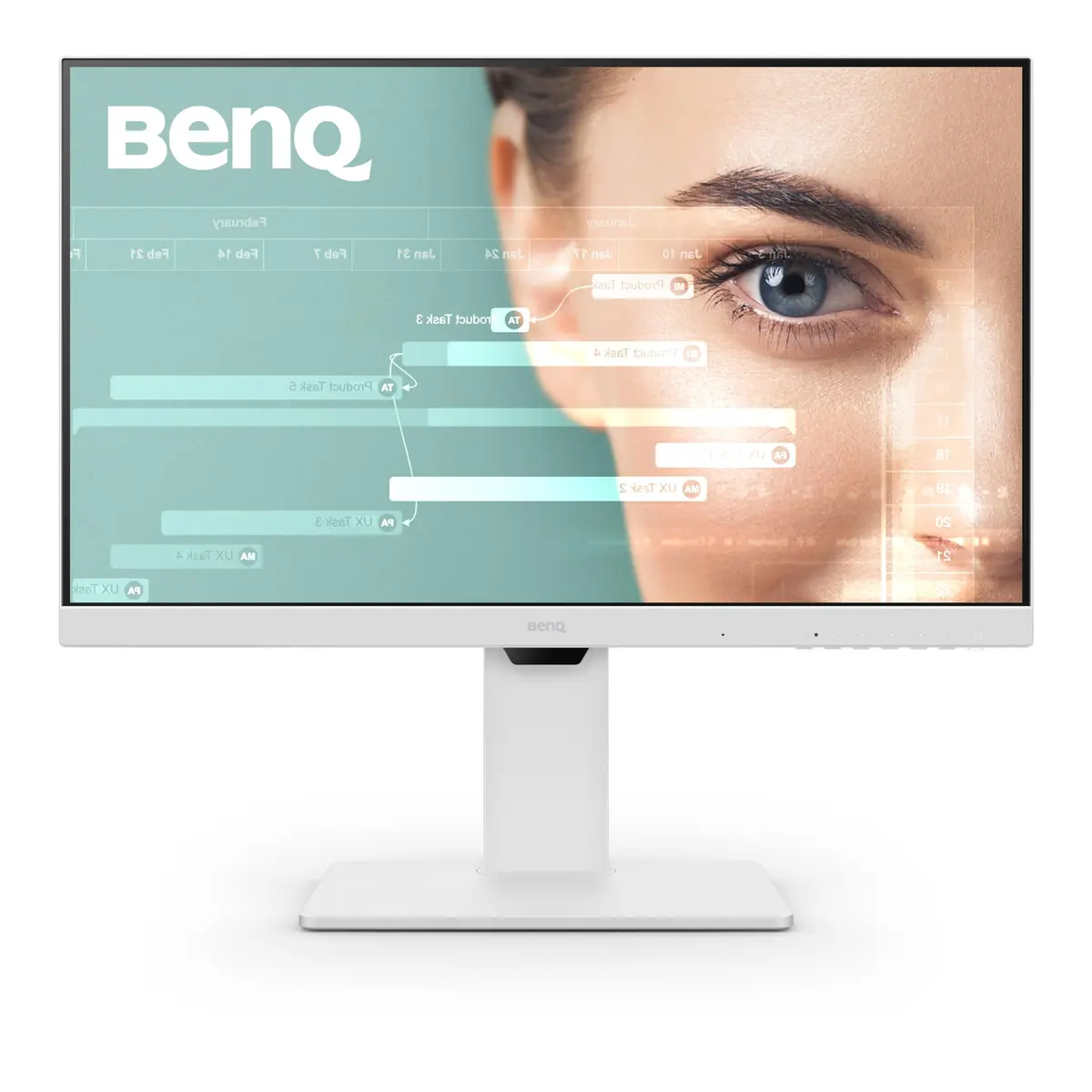 BenQ 27" FHD IPS Monitor with USB-C, Eye-Care Tech, Height Adjustment | 100Hz, Daisy Chain, Noise-Cancelling Mic - main product image