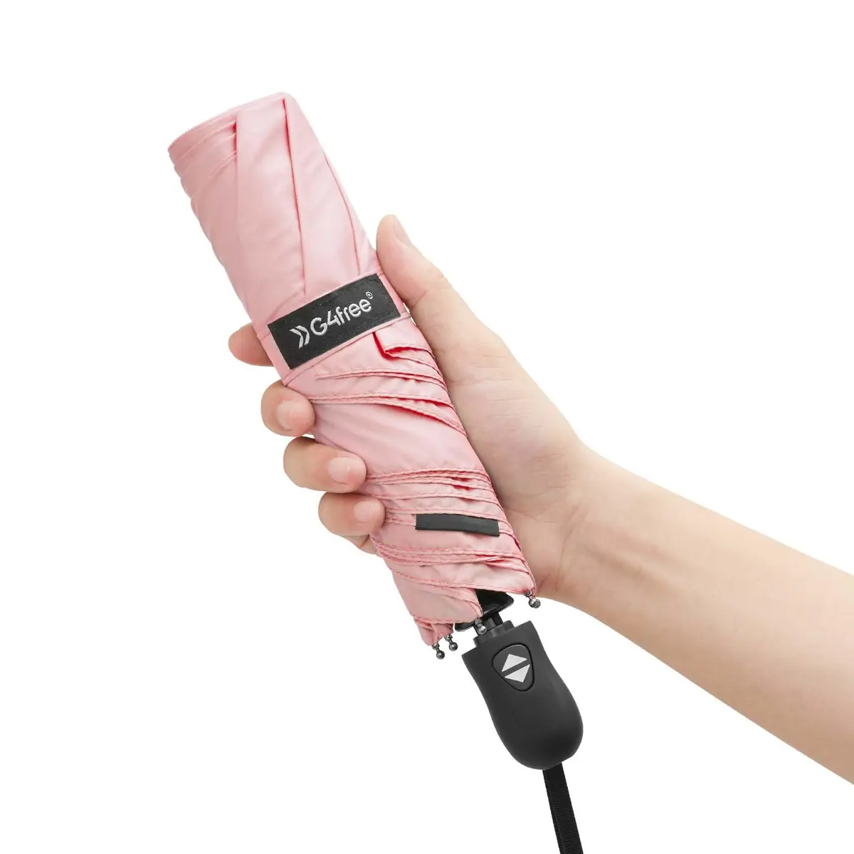 G4Free 40 Inch Compact Automatic Folding Umbrella Pink | UPF 50+ UV Protection - view 7