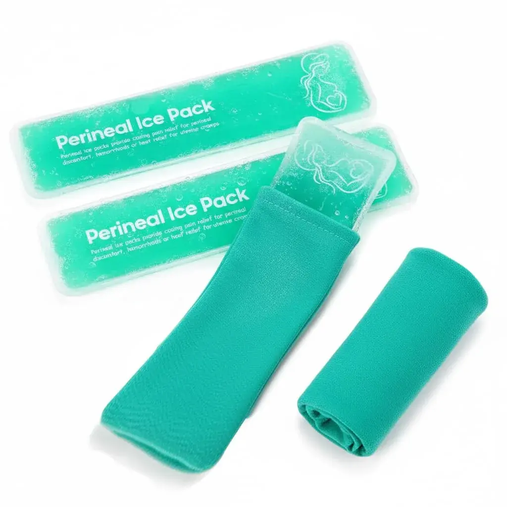 HI FINE CARE Perineal Cooling Pad with 3 Covers | 25.4 cm (10 Inch) Length - main product image