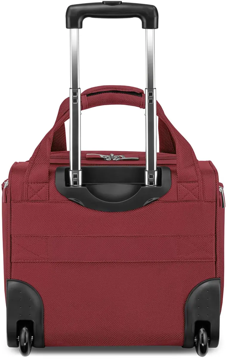 TOTAL TRAVELWARE 15" Under Seat Bag, Wine | Durable Poly-Ballistic Fabric, Carry-On Friendly - view 5