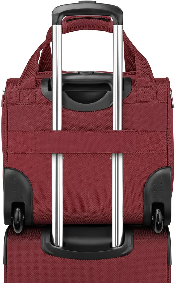TOTAL TRAVELWARE 15" Under Seat Bag, Wine | Durable Poly-Ballistic Fabric, Carry-On Friendly - view 7