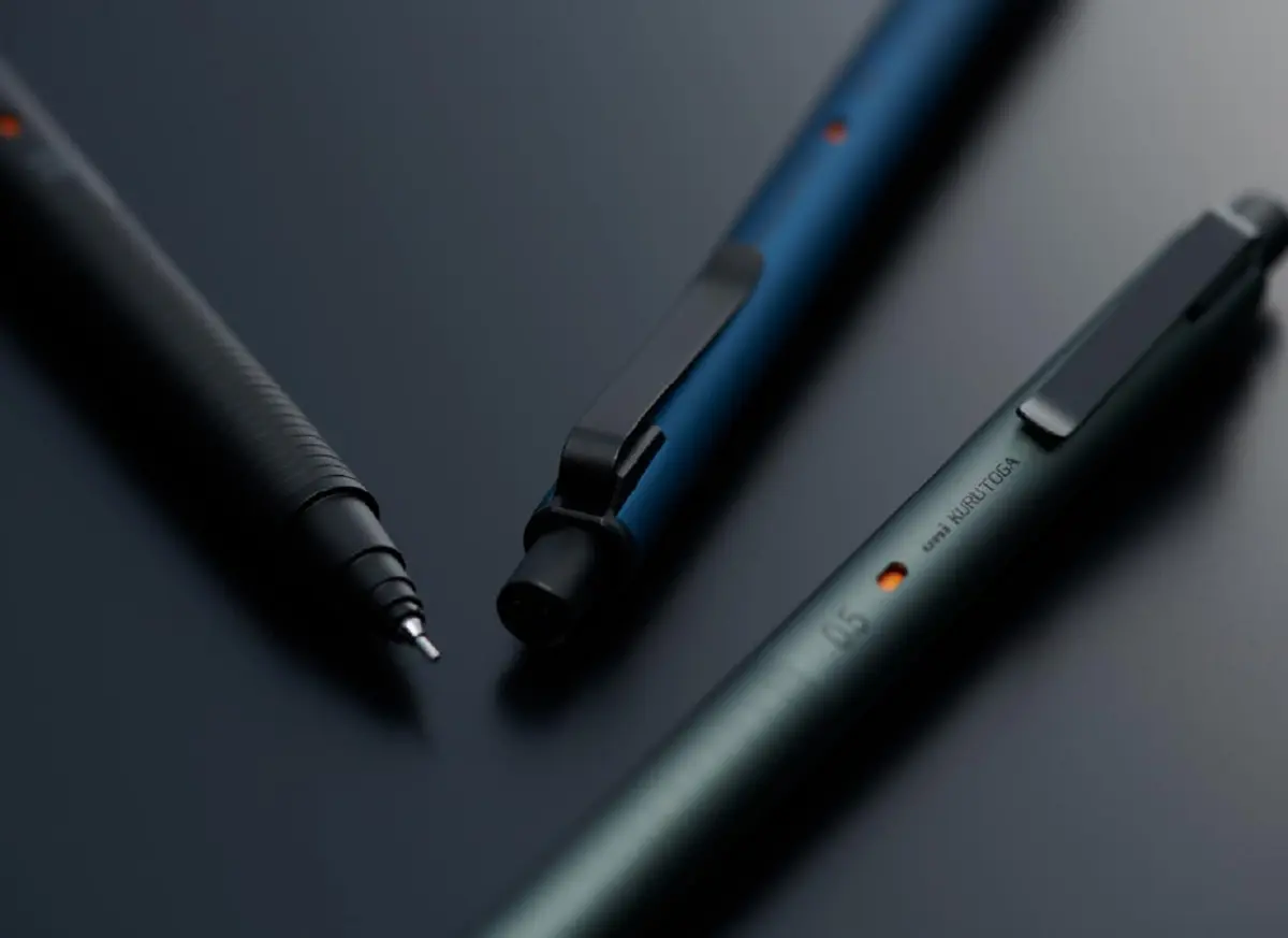 KURUTOGA Mitsubishi Pencil Mechanical Pencil 0.5mm Phantom Gray | Rotating Lead, Stable Writing - view 7
