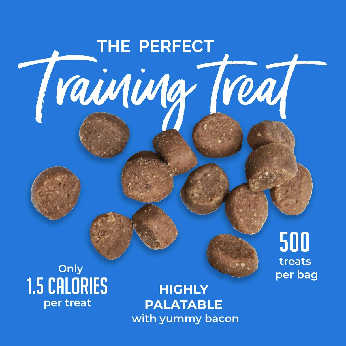 Buddy Biscuits Trainers Training Bites Soft & Chewy Dog Treats, Bacon, 10 oz. Pack of 2 | Low-Calorie, Natural Bacon Reward - view 5