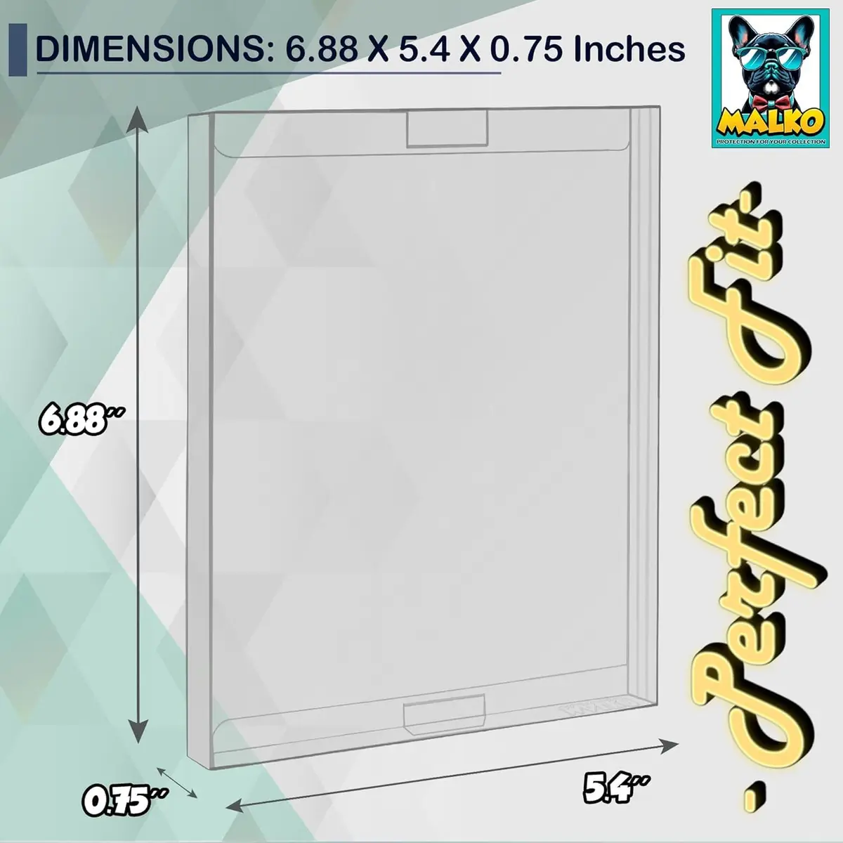 MALKO Steelbook Protectors 10 Pack | Clear, Recyclable, Acid-Free for Blu-Ray & Game Cases - view 5