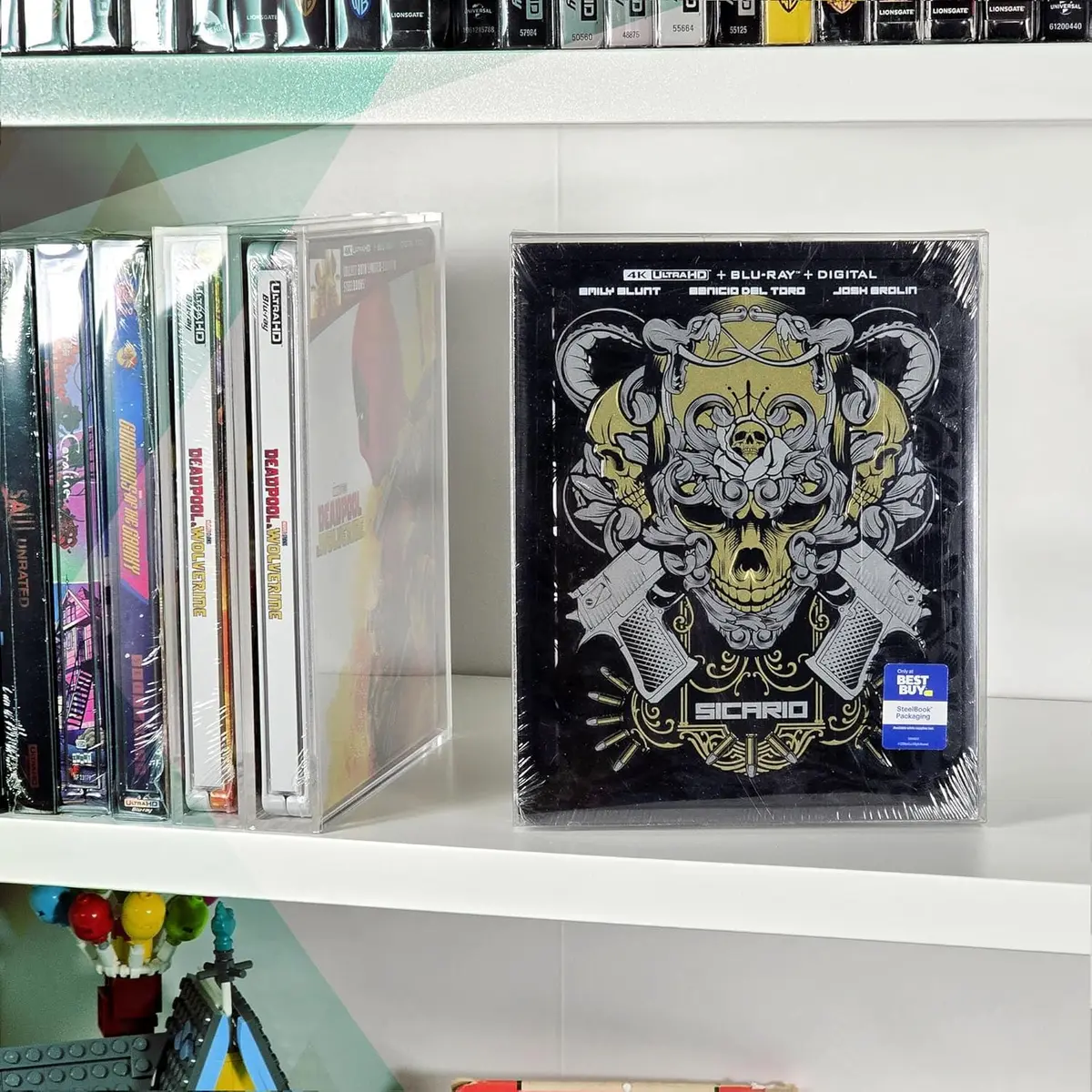 MALKO Steelbook Protectors 10 Pack | Clear, Recyclable, Acid-Free for Blu-Ray & Game Cases - view 4