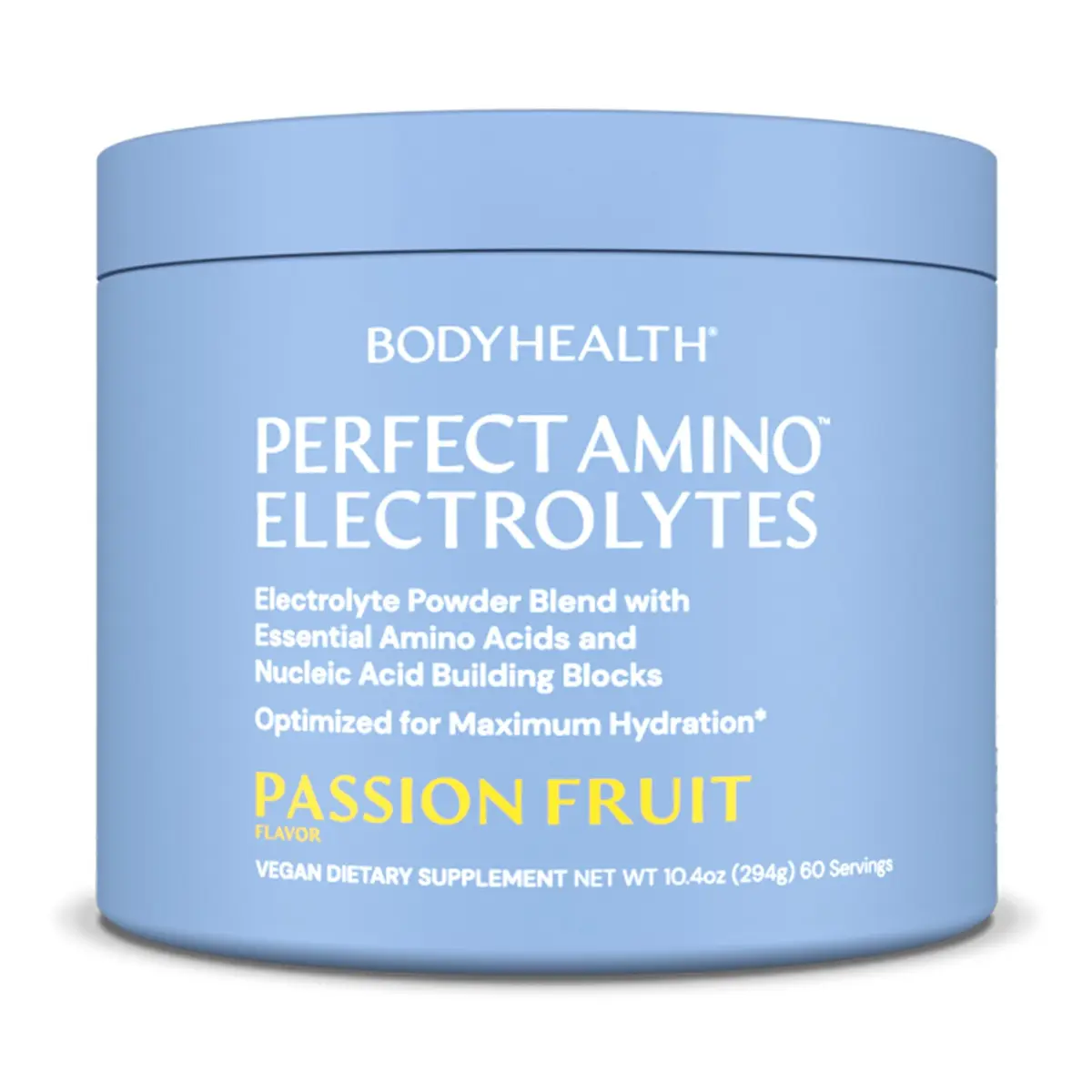 BodyHealth PerfectAmino Electrolytes Powder No Sugar | Hydration & Muscle Recovery for Adults - main product image