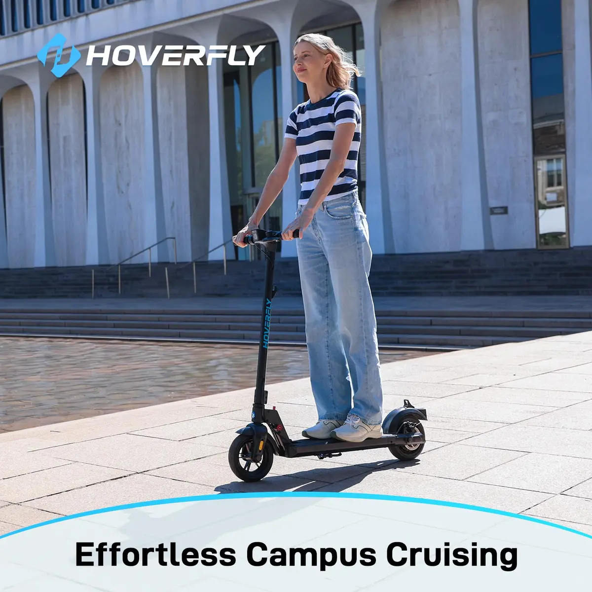 Hoverfly Electric Scooter for Adults, 8.5" Tire, 10 Miles & 15.5Mph | UL2272 Certified - view 6