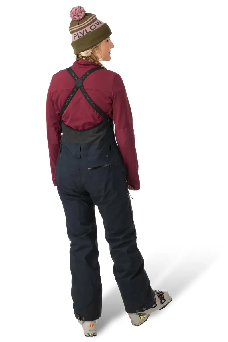 Flylow Women’s Foxy Insulated Waterproof Ski Bib Pants | 6 | Fully Waterproof & Recycled Fabric (70-120 chars) - view 5