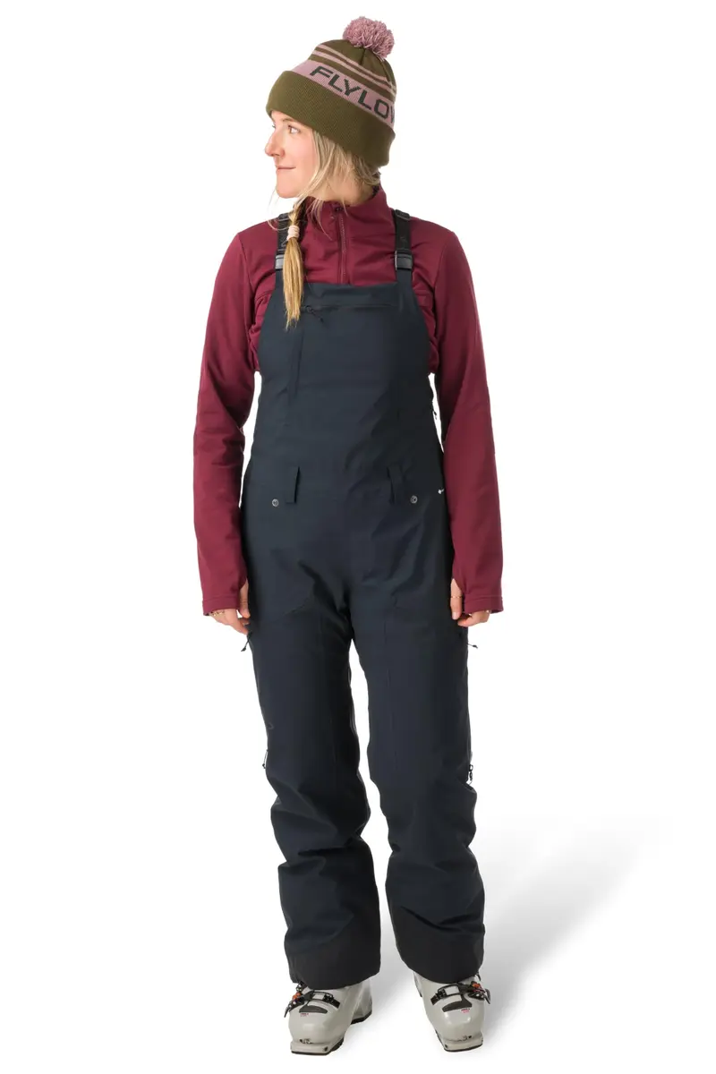 Flylow Women’s Foxy Insulated Waterproof Ski Bib Pants | 6 | Fully Waterproof & Recycled Fabric (70-120 chars) - view 4