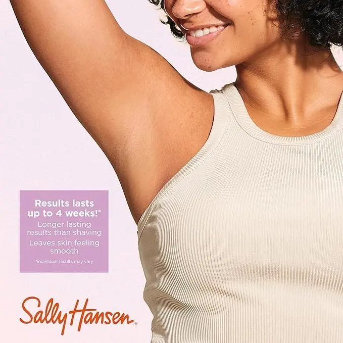 Sally Hansen Microwavable Wax Starter Kit for Body, Legs, Underarms & Bikini | Removes Hair from Root (166g / 5.9 Oz) - view 4