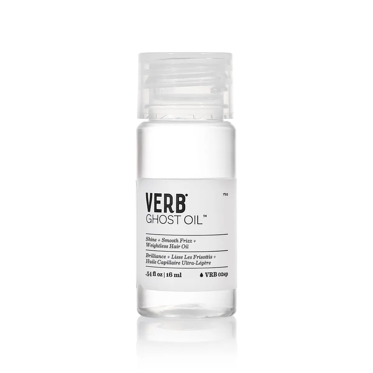 VERB Ghost Weightless Fine Hair Oil 0.54 oz | Hydrates, Controls Frizz, Boosts Shine - main product image
