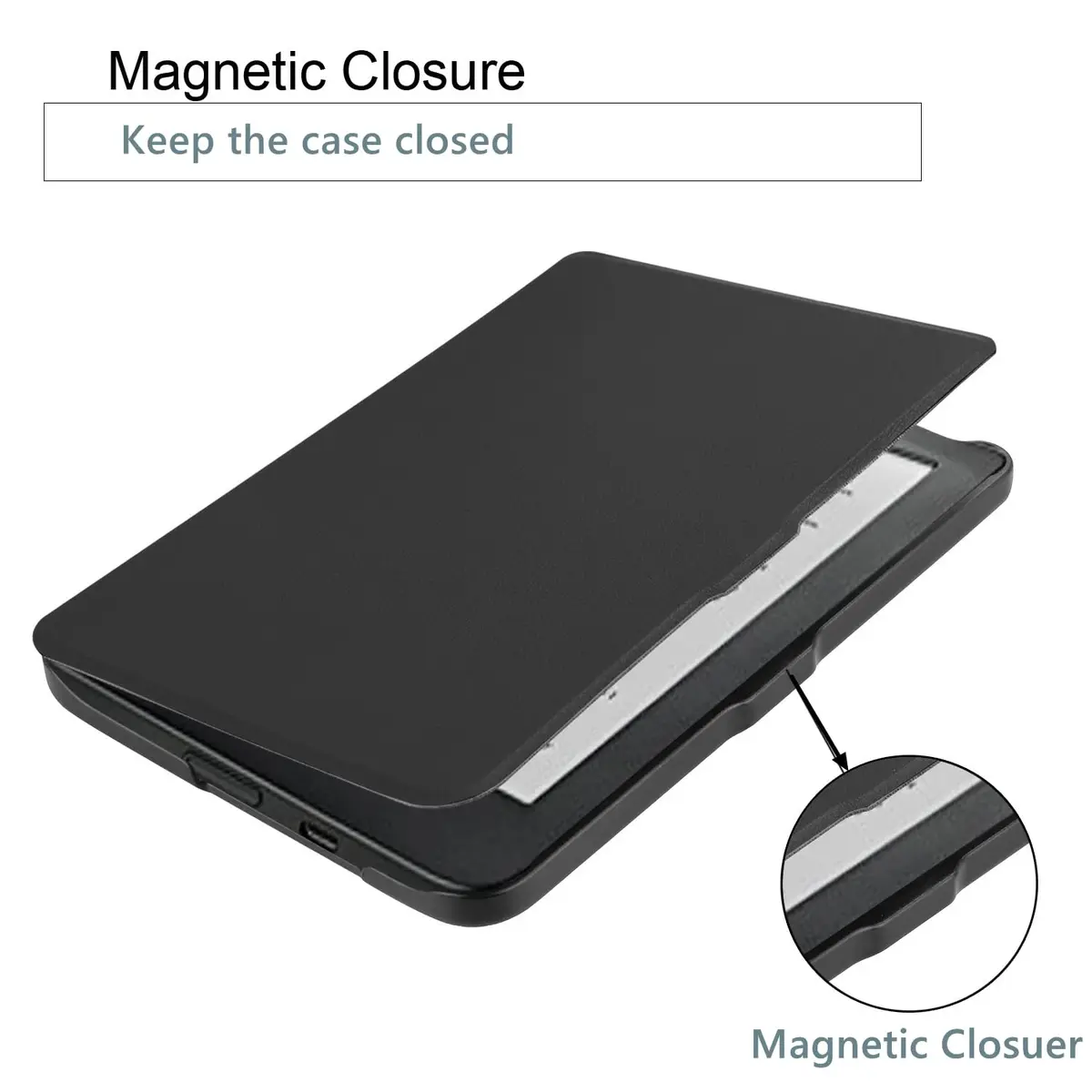 Stianiiie Premium PU Leather Cover for Kobo Clara 6" | Smart Sleep/Wake Slim Case - view 6