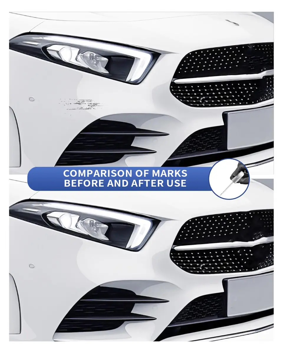 PARTS4EV Polar White Touch Up Paint 12ml (0.41 Fl Oz) | Exact Match for Mercedes-Benz Scratches & Chips - view 3