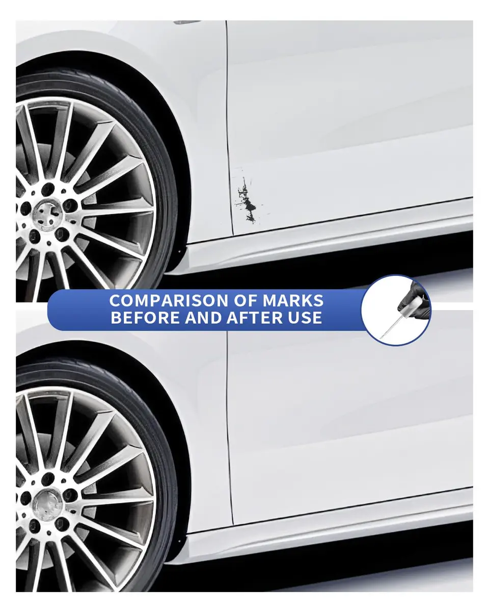 PARTS4EV Polar White Touch Up Paint 12ml (0.41 Fl Oz) | Exact Match for Mercedes-Benz Scratches & Chips - view 4