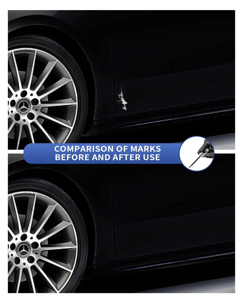 PARTS4EV Black/Jet Black Touch Up Paint Pen 0.41 Fl Oz (12ml) | Exact Match for Mercedes-Benz Chips & Nicks - view 4