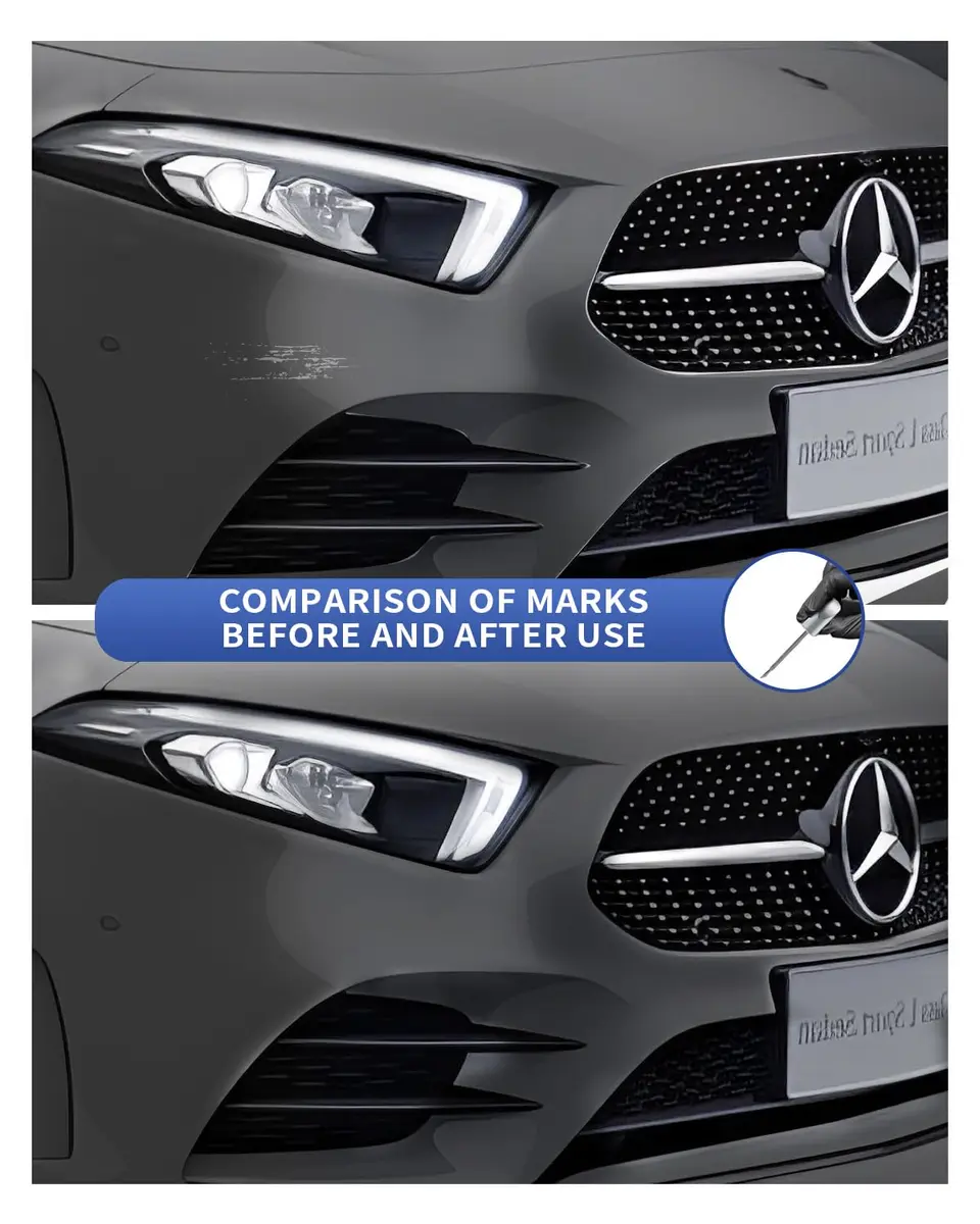 PARTS4EV Palladium Silver Metallic Touch Up Paint 12ml (0.41 Fl Oz) | Exact Match for Mercedes-Benz Chips & Nicks - view 3