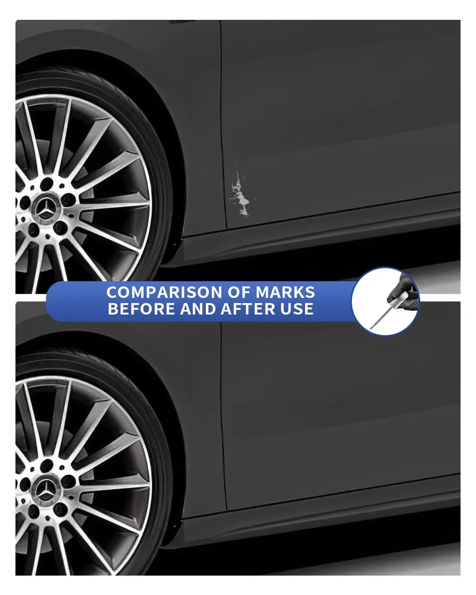 PARTS4EV Palladium Silver Metallic Touch Up Paint 12ml (0.41 Fl Oz) | Exact Match for Mercedes-Benz Chips & Nicks - view 4
