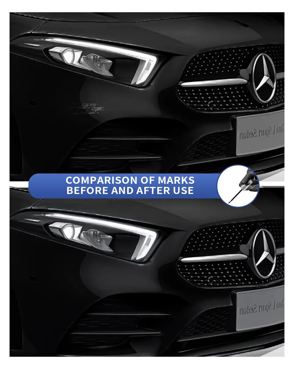 PARTS4EV Obsidian Black Metallic Touch Up Paint 12ml (0.41 Fl Oz) | Exact Match for Mercedes-Benz Chips & Nicks - view 3